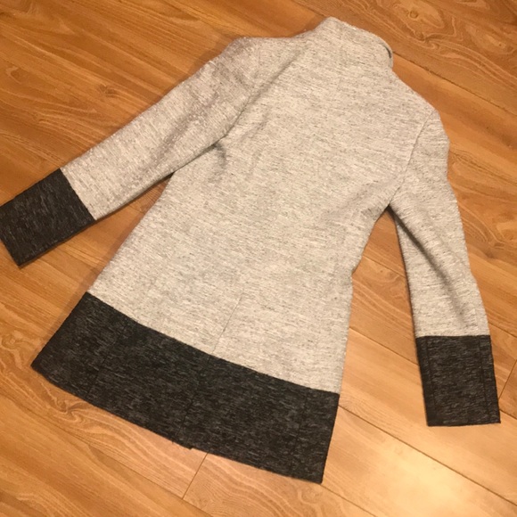 A yuko studio pea coat Sz small grey - Picture 8 of 8